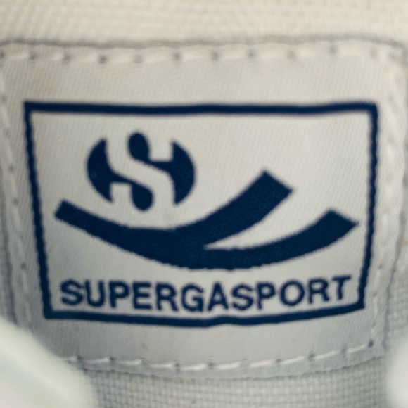 Superga Club S Full Comfort White Leather Lace Up Low Top Sneaker 2843 Size 6.5 - Picture 9 of 13